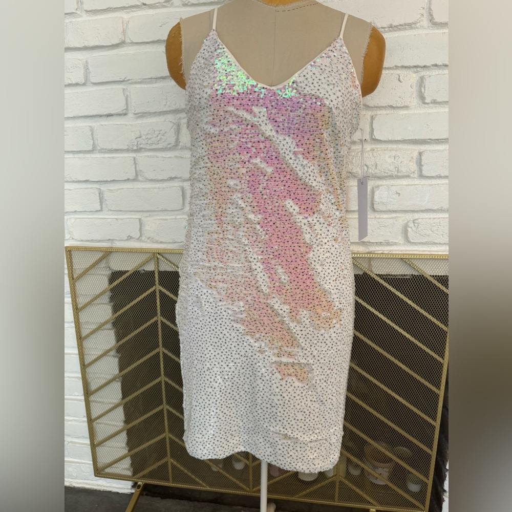 NWT Sam & Lavi Size Small Mini Mermaid Sequined Dress